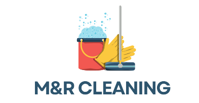 A logo for a cleaning company